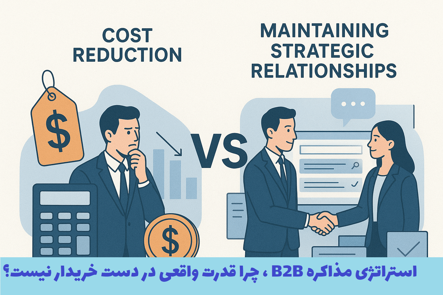 استراتژی مذاکره B2B: چرا قدرت ...