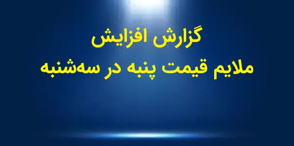 معاملات آتی پنبه در روز سهشنب...