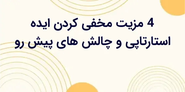 راهاندازی استارتاپ به صورت مخ...