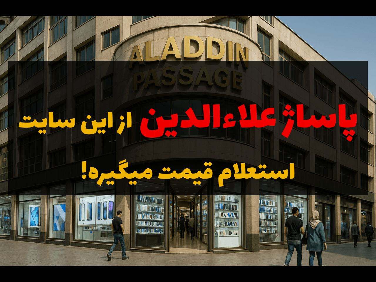 پاساژ علاءالدین مرکز موبایل ای...